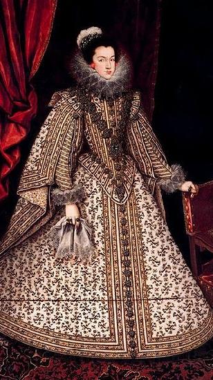 unknow artist Portrait of Elisabeth of France France oil painting art